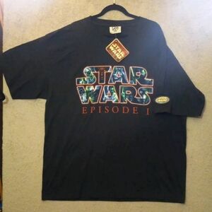 Vintage 90’s Star Wars Episode One Promo Shirt size 2xl